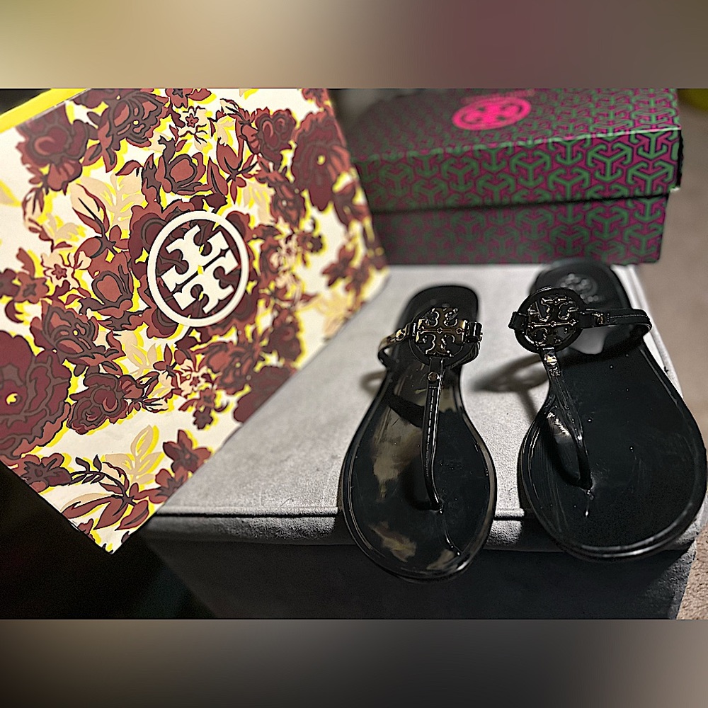 Tory Burch jelly thong sandals